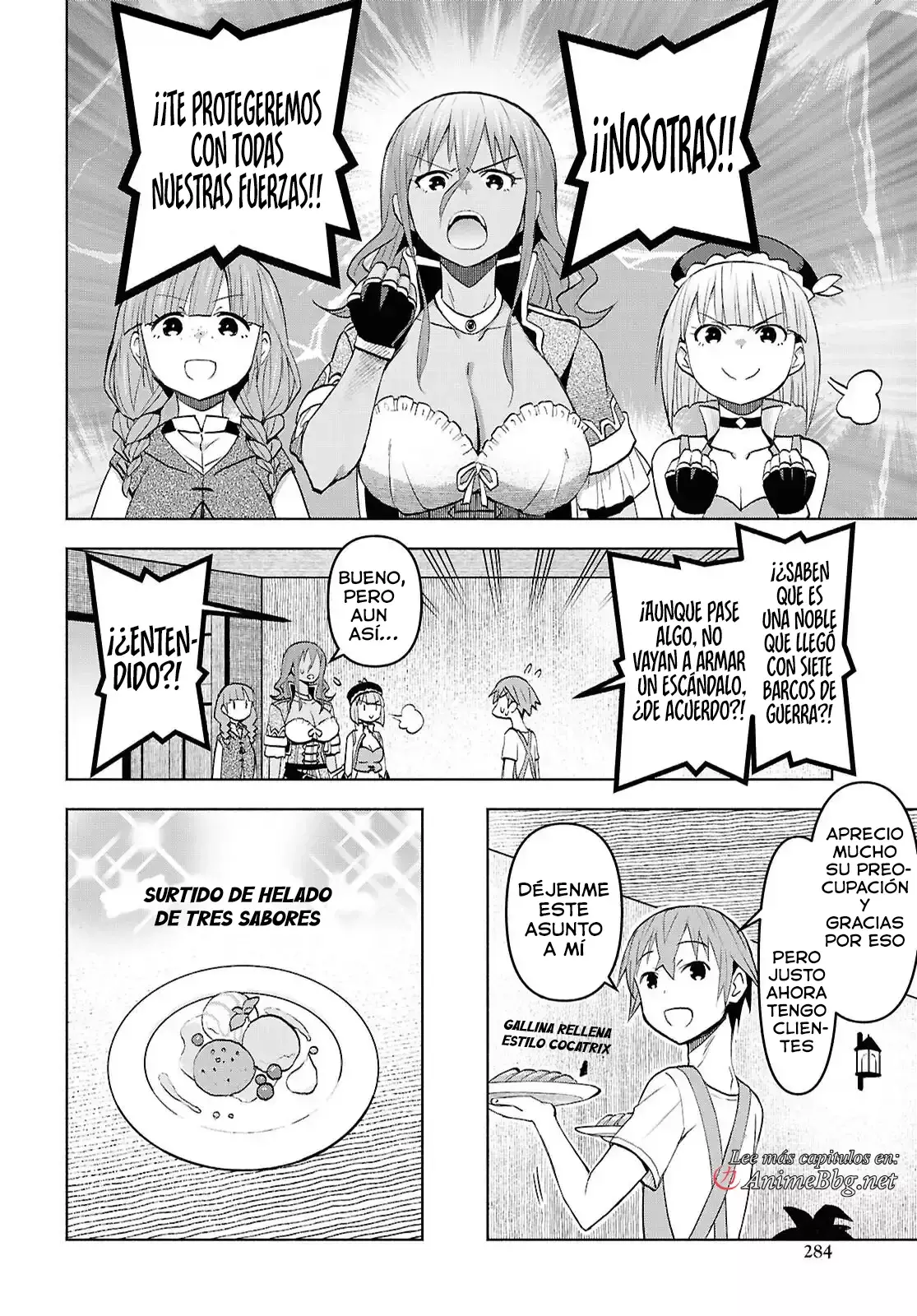 Dungeon Tou de Yadoya o Yarou! Souzou Mahou o Moratta Ore no Hosoude Hanjouki Capitulo 47 página 15
