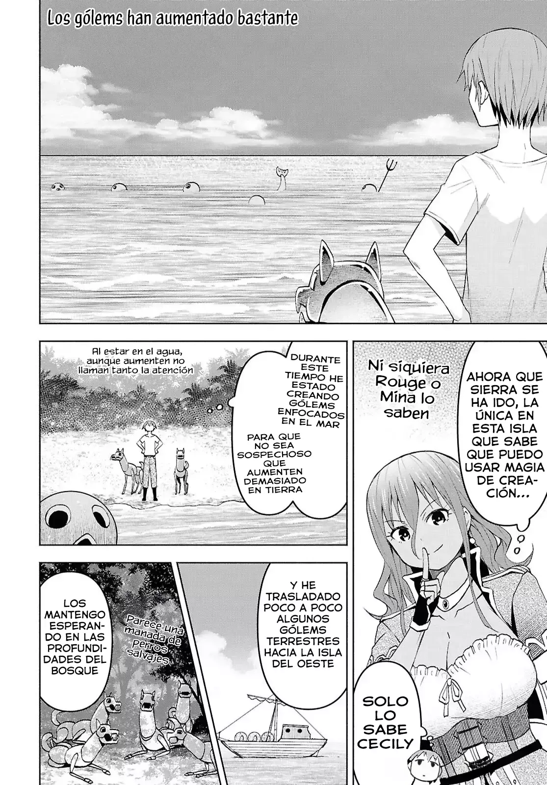 Dungeon Tou de Yadoya o Yarou! Souzou Mahou o Moratta Ore no Hosoude Hanjouki Capitulo 47 página 3
