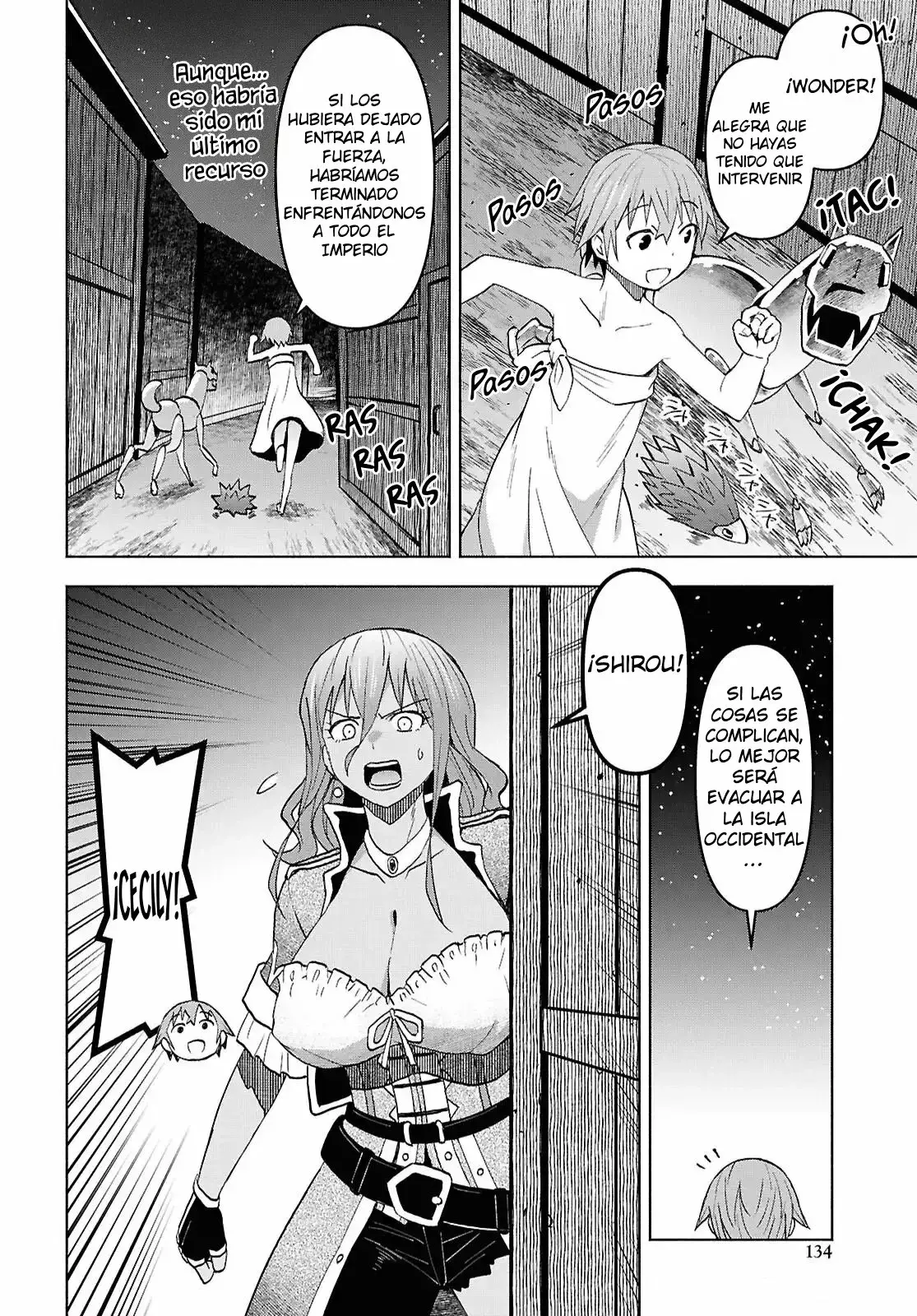 Dungeon Tou de Yadoya o Yarou! Souzou Mahou o Moratta Ore no Hosoude Hanjouki Capitulo 48 página 29