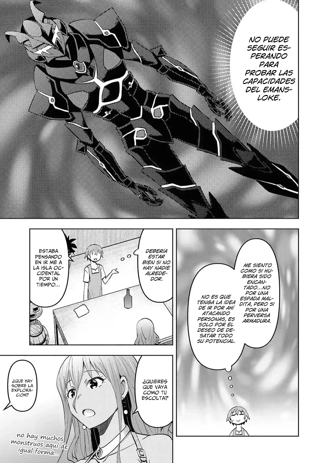 Dungeon Tou de Yadoya o Yarou! Souzou Mahou o Moratta Ore no Hosoude Hanjouki Capitulo 49 página 21