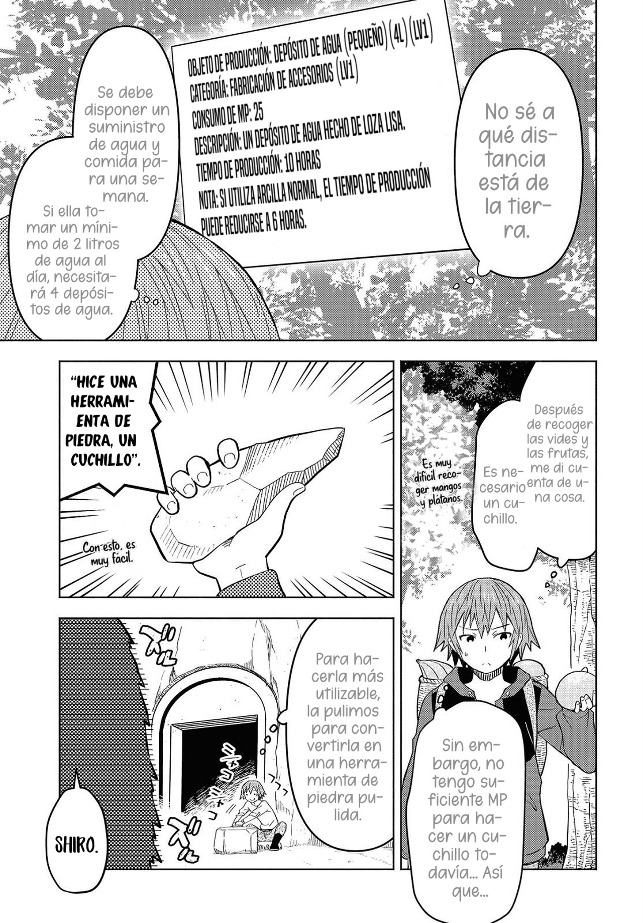Dungeon Tou de Yadoya o Yarou! Souzou Mahou o Moratta Ore no Hosoude Hanjouki Capitulo 5: Dungeon Tou de Yadoya o Yarou! Souzou Mahou o Moratta Ore no Hosoude Hanjouki página 17
