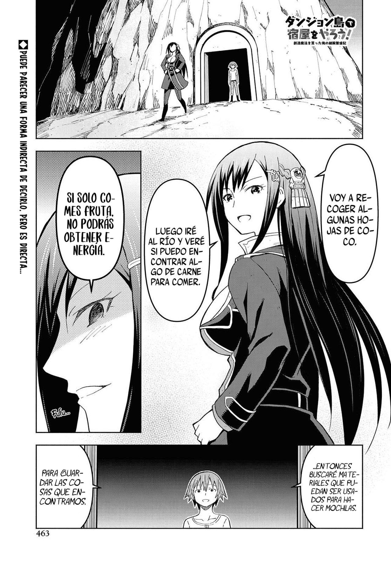 Dungeon Tou de Yadoya o Yarou! Souzou Mahou o Moratta Ore no Hosoude Hanjouki Capitulo 5: Dungeon Tou de Yadoya o Yarou! Souzou Mahou o Moratta Ore no Hosoude Hanjouki página 3
