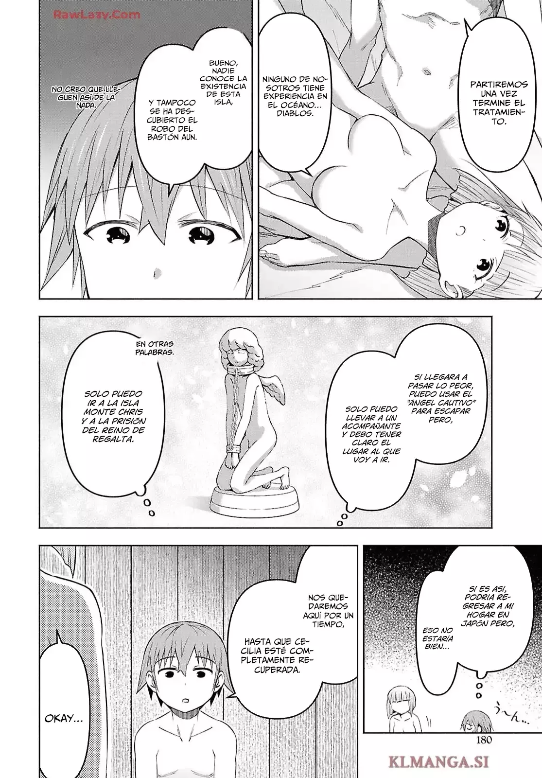 Dungeon Tou de Yadoya o Yarou! Souzou Mahou o Moratta Ore no Hosoude Hanjouki Capitulo 52: se detonan a la pelicorta página 12