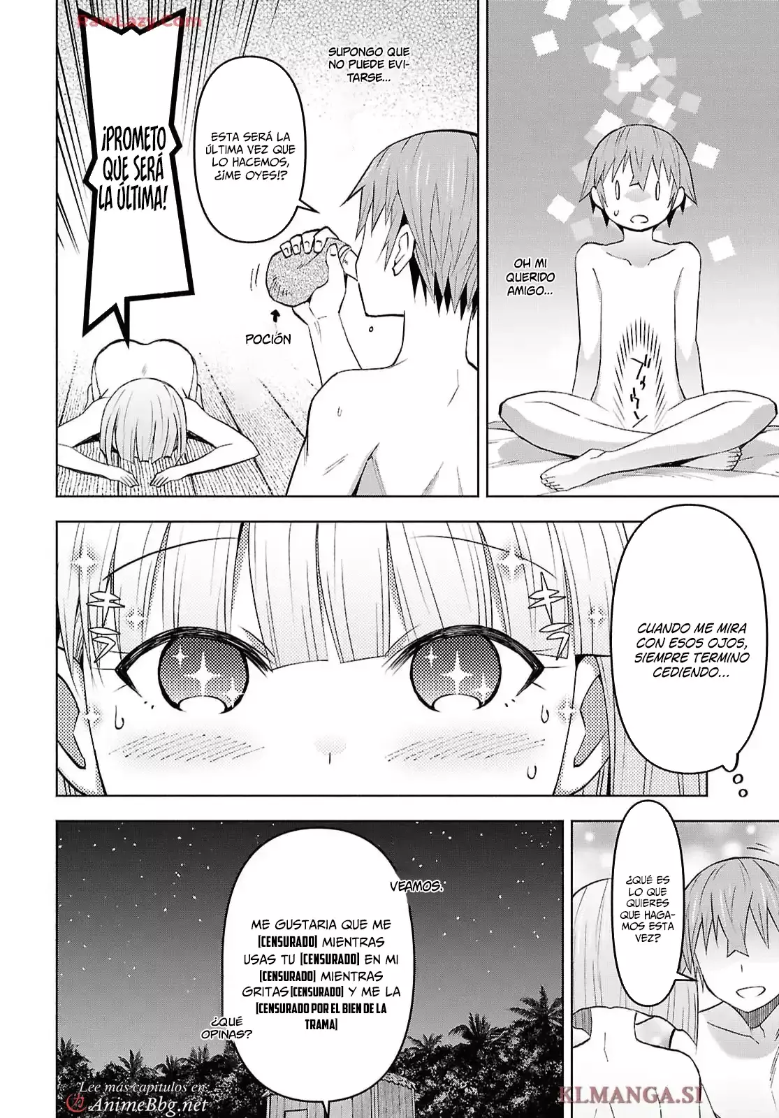 Dungeon Tou de Yadoya o Yarou! Souzou Mahou o Moratta Ore no Hosoude Hanjouki Capitulo 52: se detonan a la pelicorta página 14