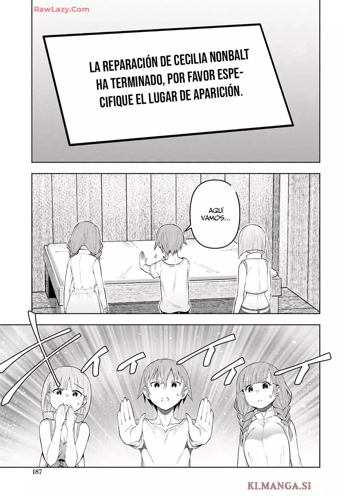 Dungeon Tou de Yadoya o Yarou! Souzou Mahou o Moratta Ore no Hosoude Hanjouki Capitulo 52: se detonan a la pelicorta página 19