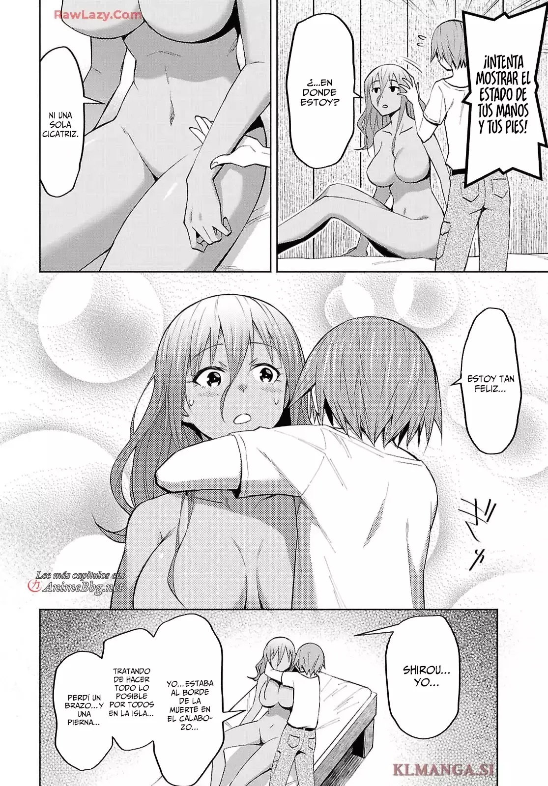 Dungeon Tou de Yadoya o Yarou! Souzou Mahou o Moratta Ore no Hosoude Hanjouki Capitulo 52: se detonan a la pelicorta página 22