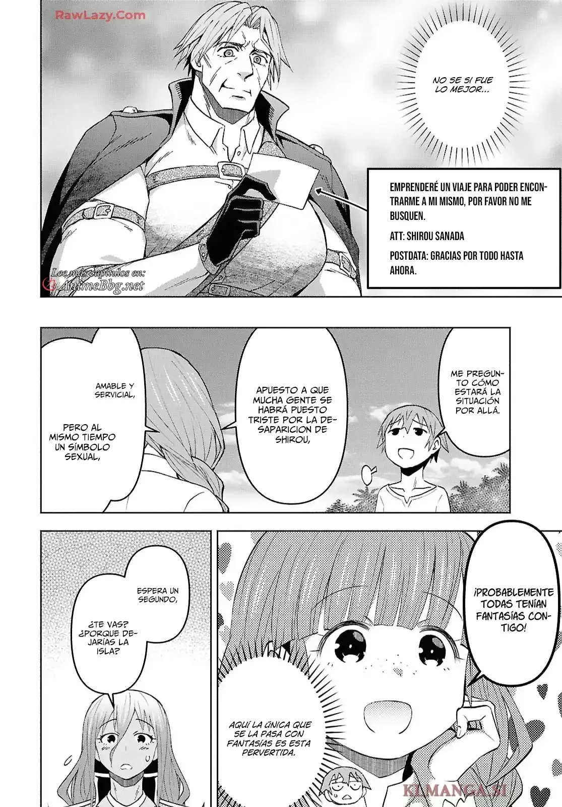 Dungeon Tou de Yadoya o Yarou! Souzou Mahou o Moratta Ore no Hosoude Hanjouki Capitulo 52: se detonan a la pelicorta página 26