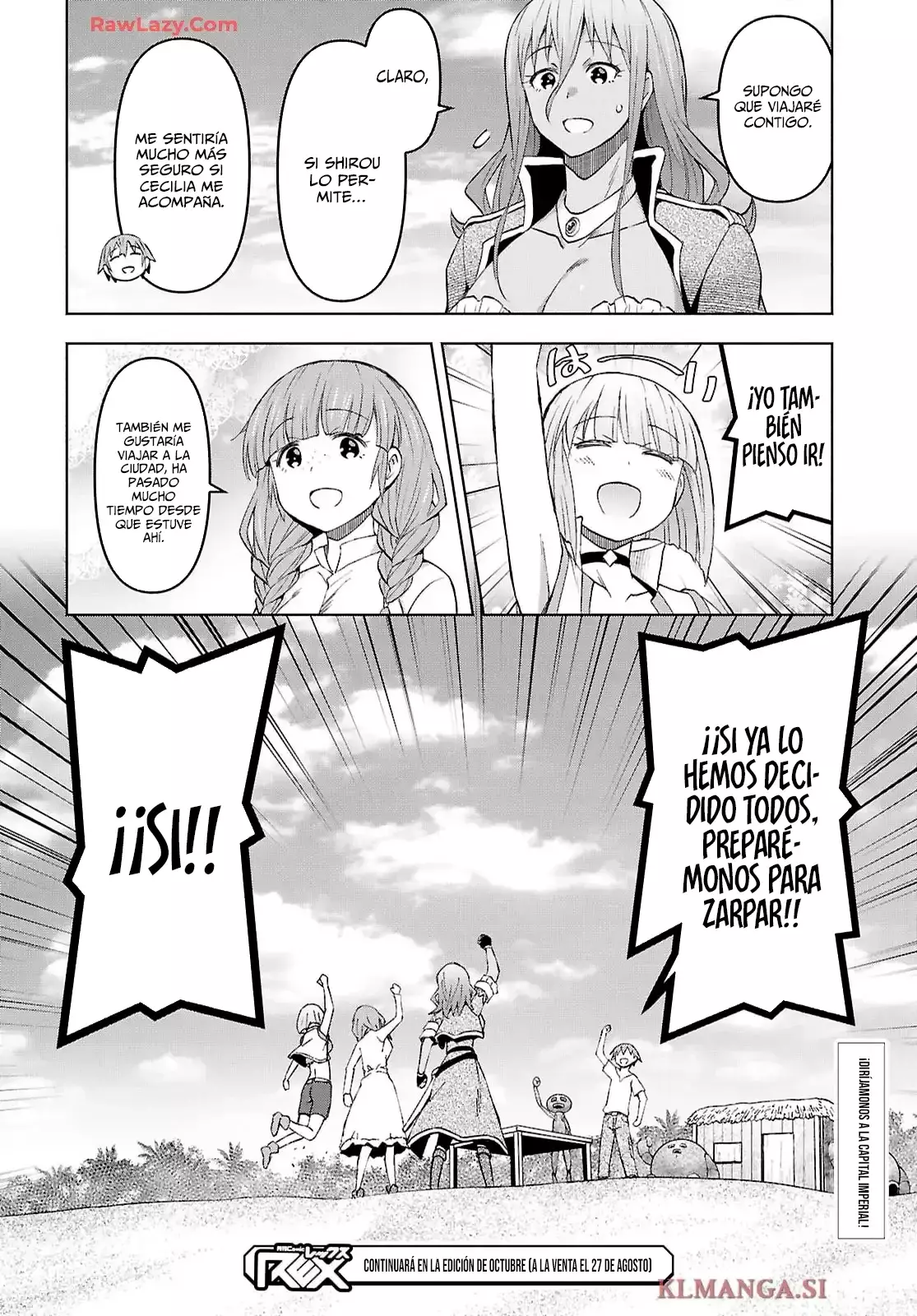 Dungeon Tou de Yadoya o Yarou! Souzou Mahou o Moratta Ore no Hosoude Hanjouki Capitulo 52: se detonan a la pelicorta página 32