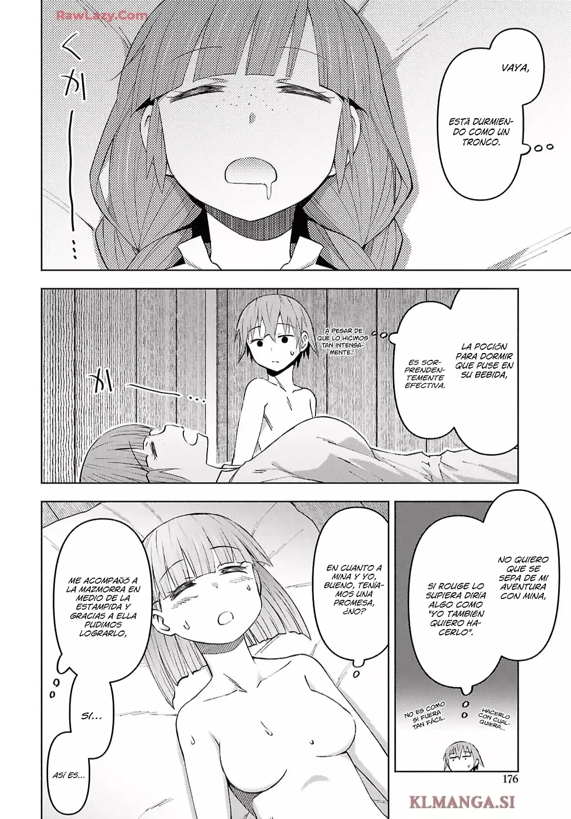 Dungeon Tou de Yadoya o Yarou! Souzou Mahou o Moratta Ore no Hosoude Hanjouki Capitulo 52: se detonan a la pelicorta página 8