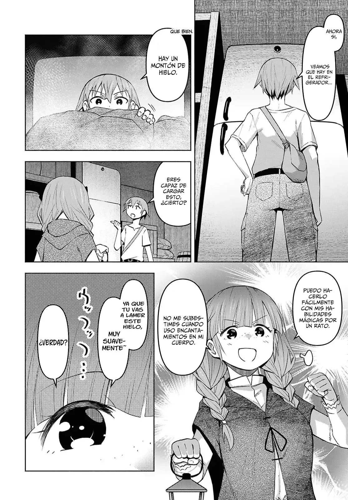 Dungeon Tou de Yadoya o Yarou! Souzou Mahou o Moratta Ore no Hosoude Hanjouki Capitulo 54 página 10