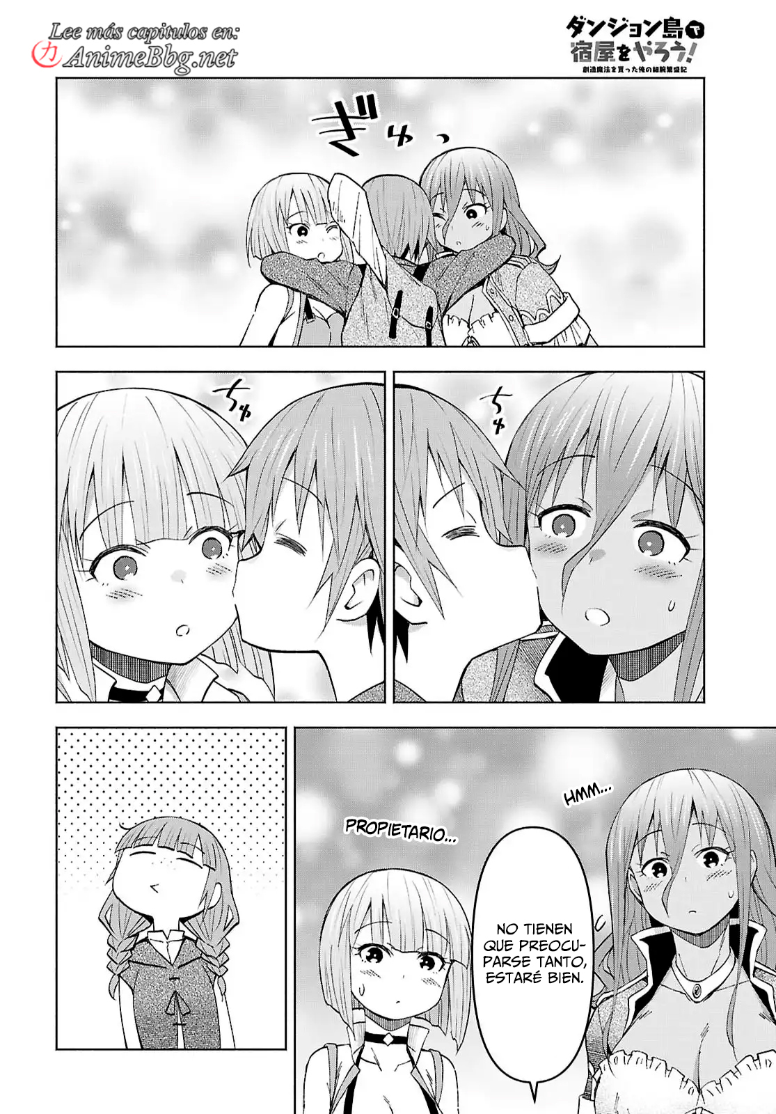 Dungeon Tou de Yadoya o Yarou! Souzou Mahou o Moratta Ore no Hosoude Hanjouki Capitulo 55 página 6