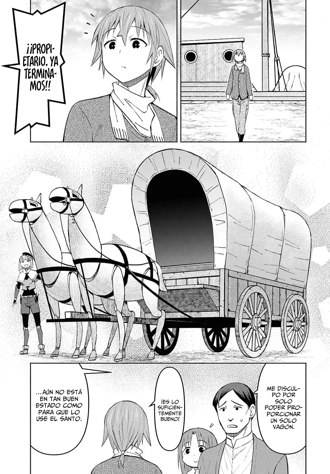 Dungeon Tou de Yadoya o Yarou! Souzou Mahou o Moratta Ore no Hosoude Hanjouki Capitulo 56 página 27