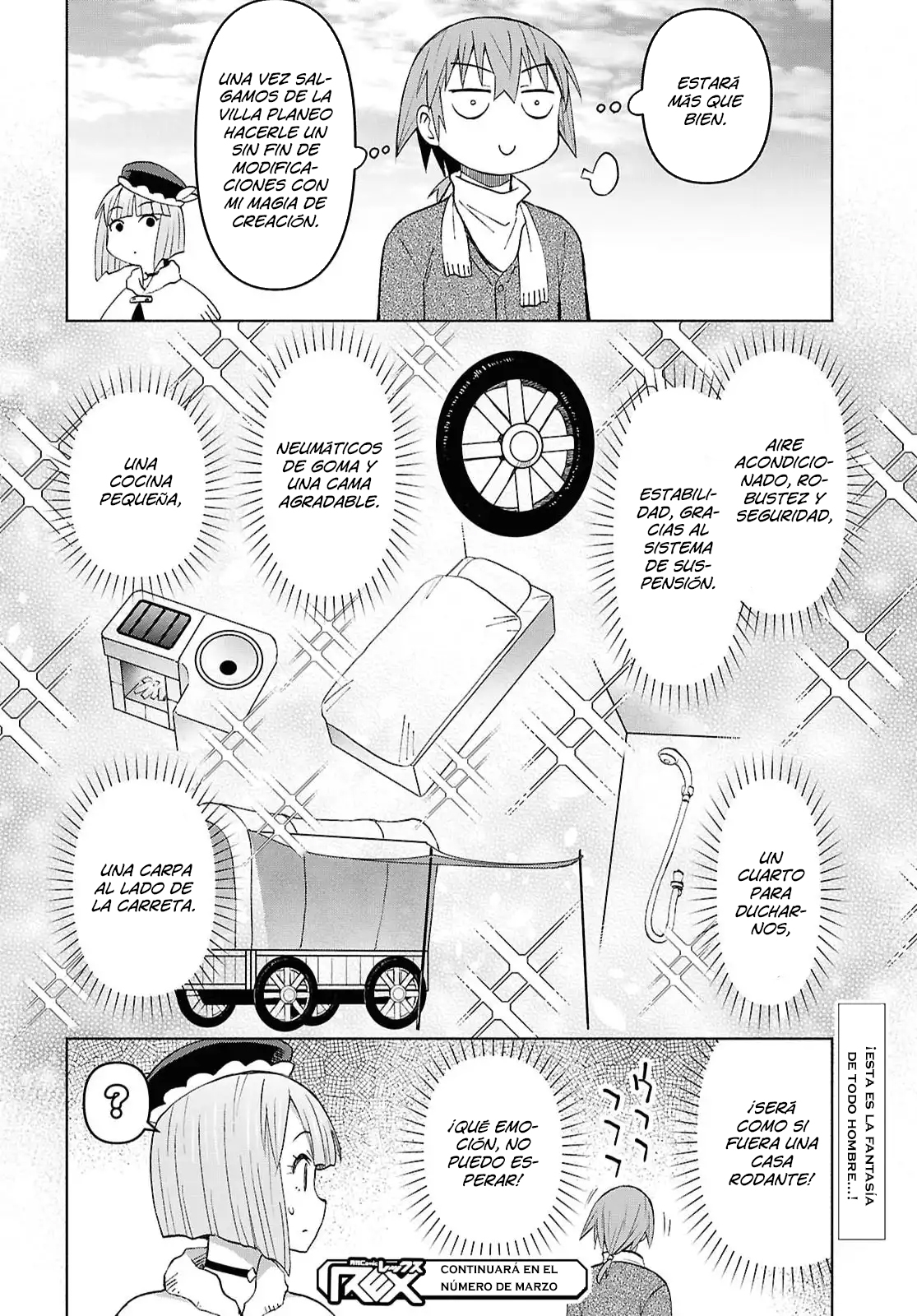 Dungeon Tou de Yadoya o Yarou! Souzou Mahou o Moratta Ore no Hosoude Hanjouki Capitulo 56 página 28