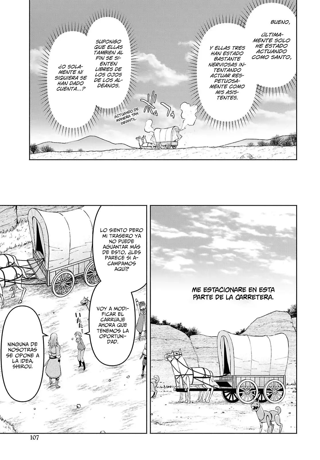 Dungeon Tou de Yadoya o Yarou! Souzou Mahou o Moratta Ore no Hosoude Hanjouki Capitulo 57 página 13