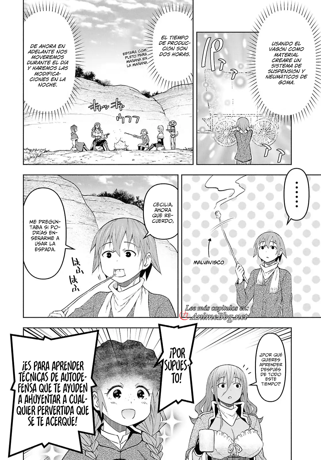 Dungeon Tou de Yadoya o Yarou! Souzou Mahou o Moratta Ore no Hosoude Hanjouki Capitulo 57 página 14