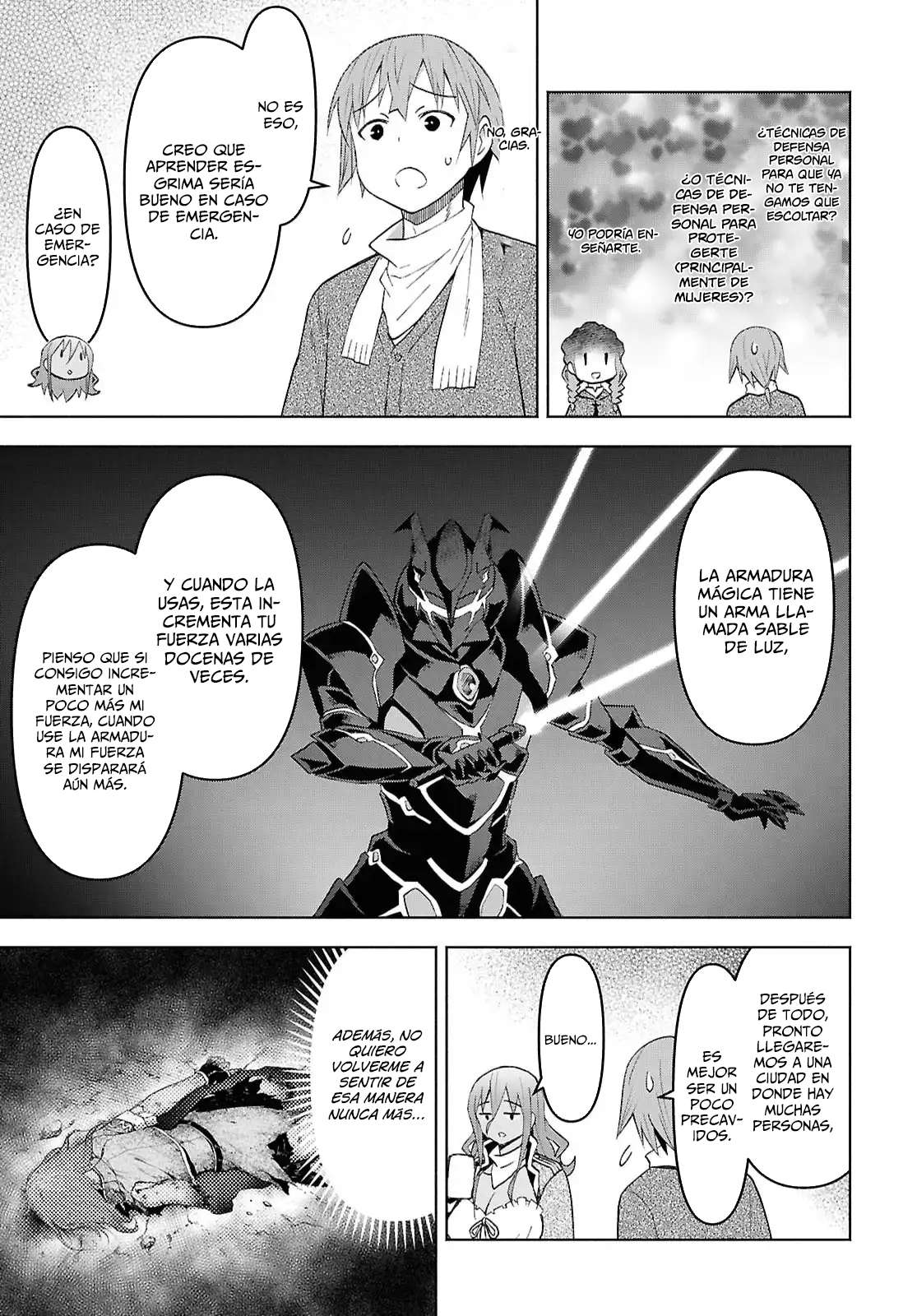 Dungeon Tou de Yadoya o Yarou! Souzou Mahou o Moratta Ore no Hosoude Hanjouki Capitulo 57 página 15