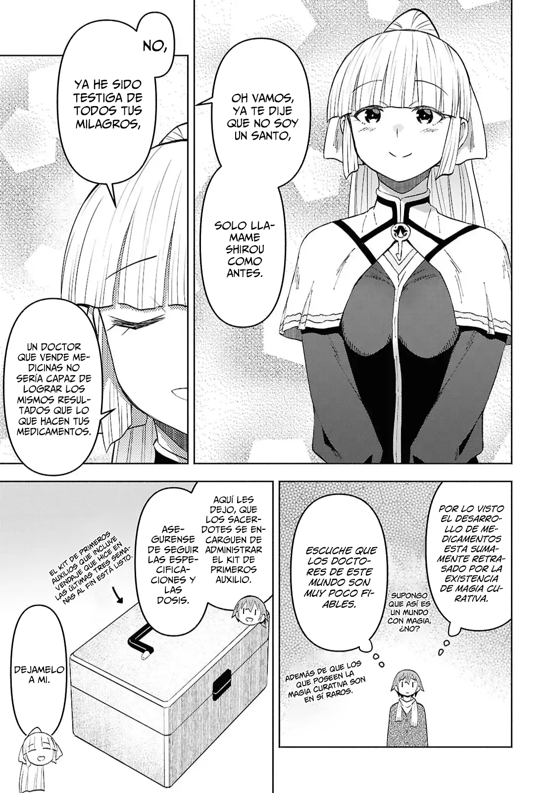 Dungeon Tou de Yadoya o Yarou! Souzou Mahou o Moratta Ore no Hosoude Hanjouki Capitulo 57 página 5