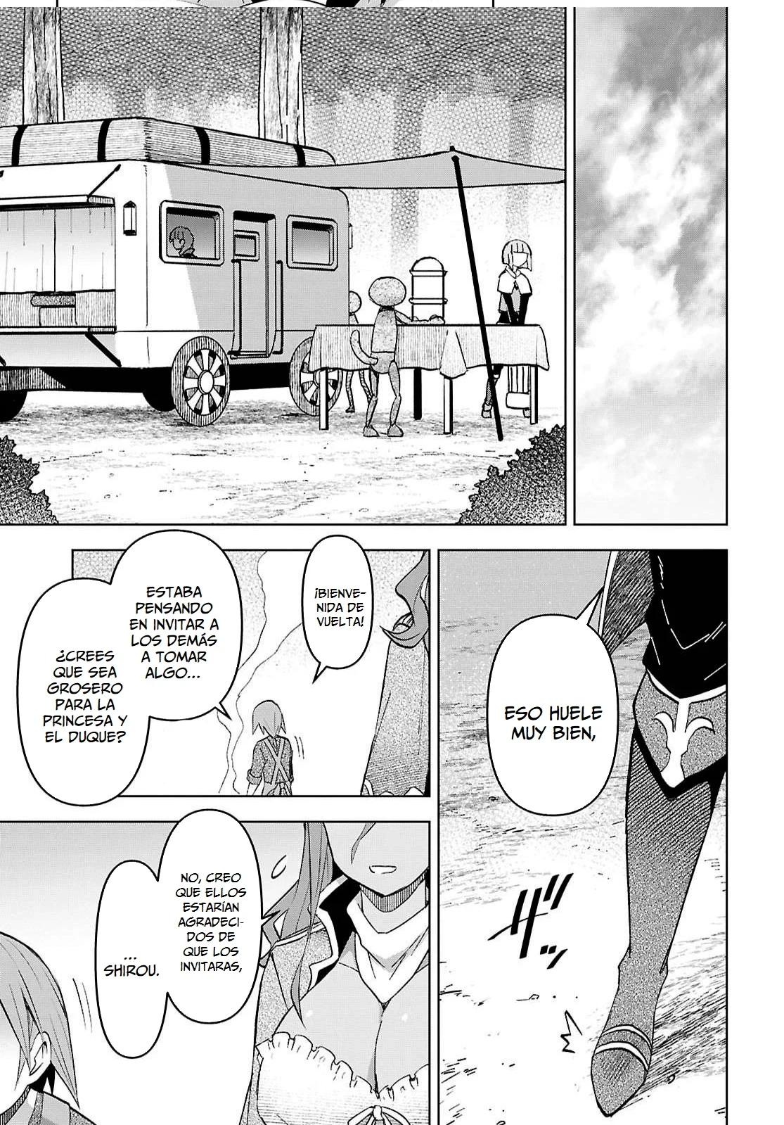 Dungeon Tou de Yadoya o Yarou! Souzou Mahou o Moratta Ore no Hosoude Hanjouki Capitulo 60 página 12