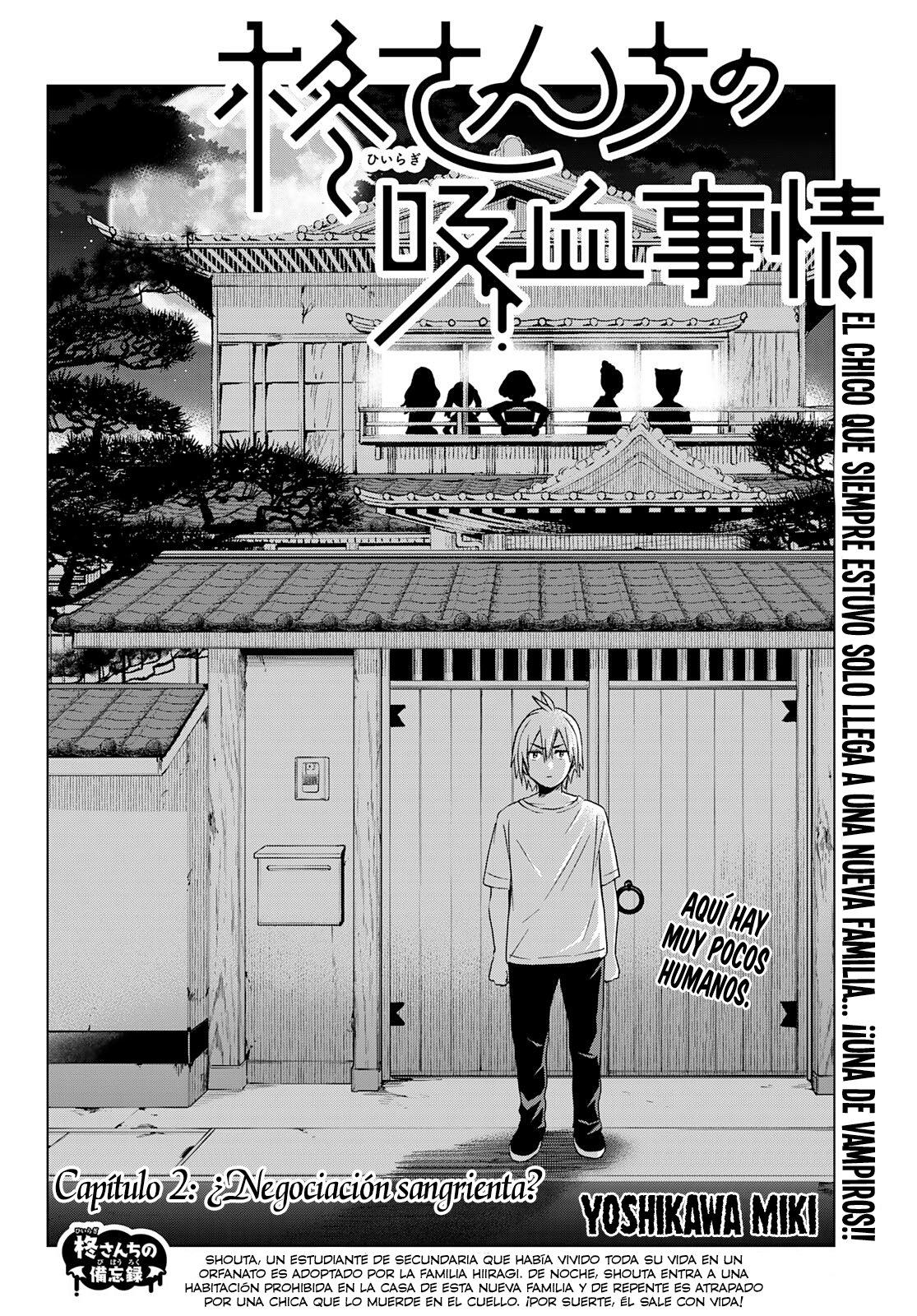 Hiiragi-san Chi no Kyuuketsu Jijou Capitulo 2 página 3