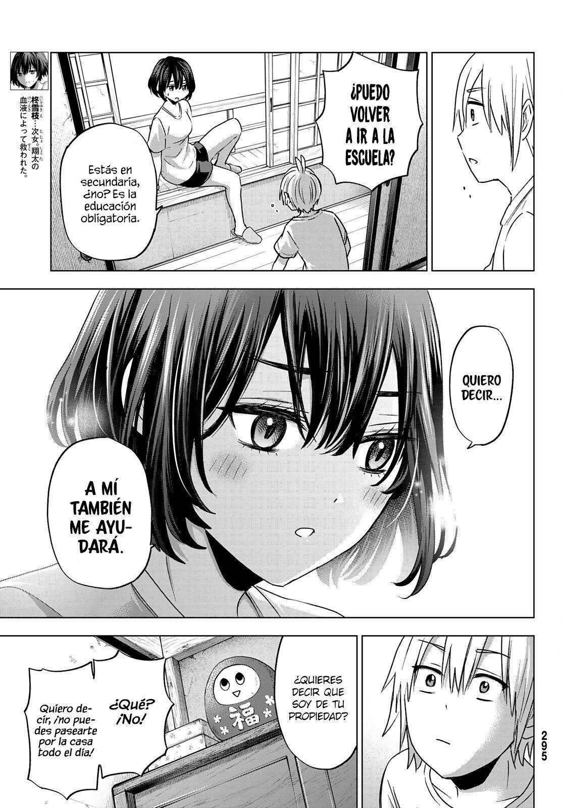 Hiiragi-san Chi no Kyuuketsu Jijou Capitulo 4 página 8