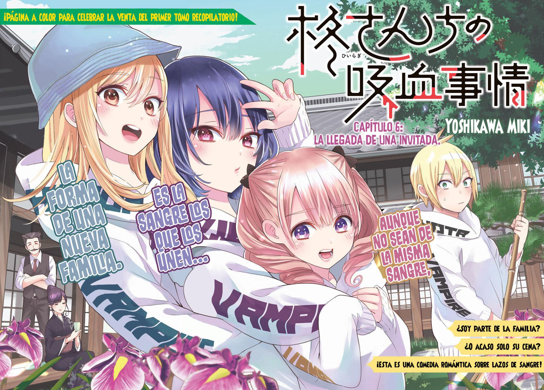 Hiiragi-san Chi no Kyuuketsu Jijou Capitulo 6 página 3