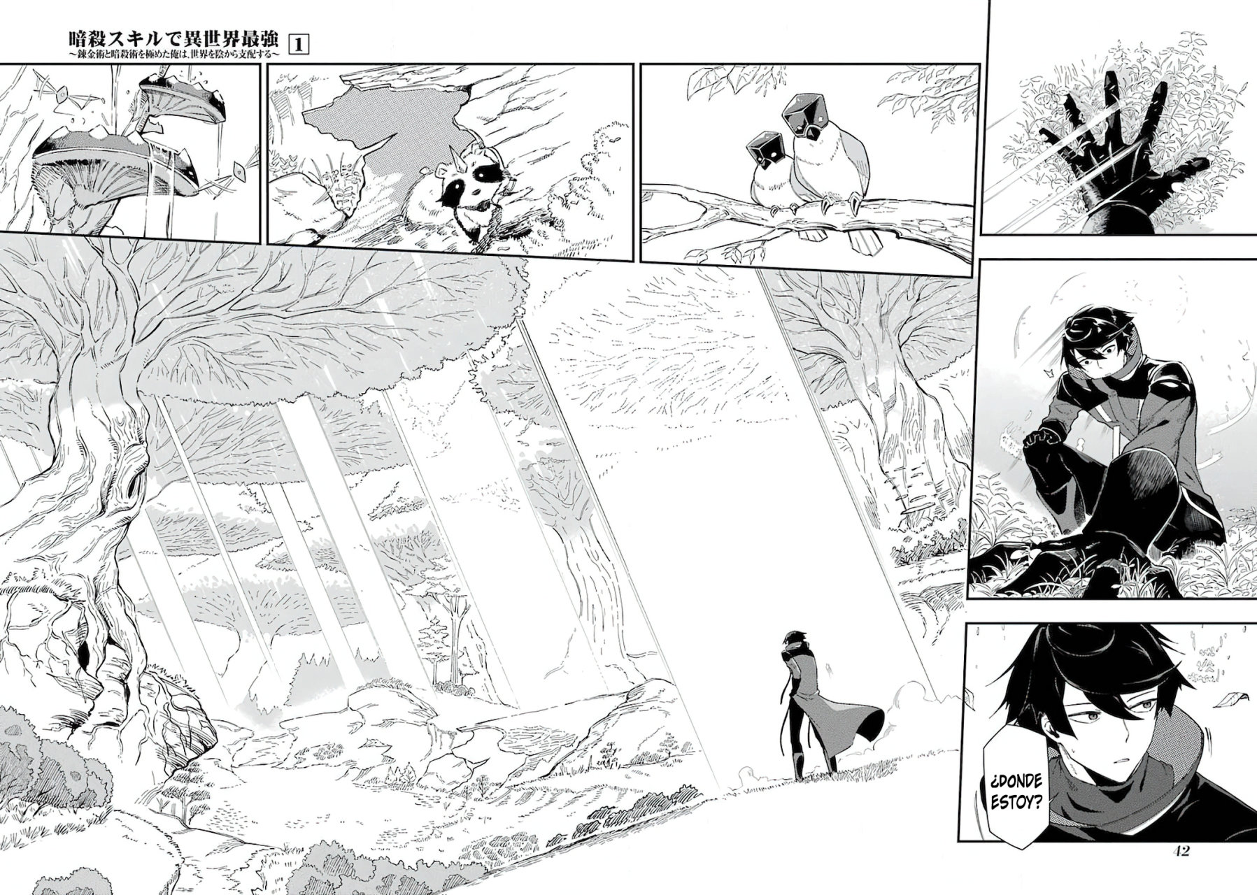 Ansatsu Skill de Isekai Saikyou - Renkinjutsu to Ansatsujutsu o Kiwameta Ore wa, Sekai o Kage kara Shihai Suru Capitulo 1.1 página 40