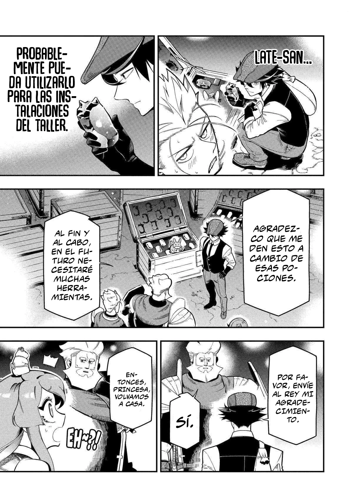 Ansatsu Skill de Isekai Saikyou - Renkinjutsu to Ansatsujutsu o Kiwameta Ore wa, Sekai o Kage kara Shihai Suru Capitulo 18.4 página 7