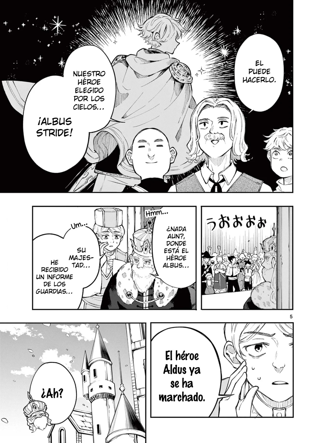 Kaiten no albus Capitulo 1: El héroe Albus página 7