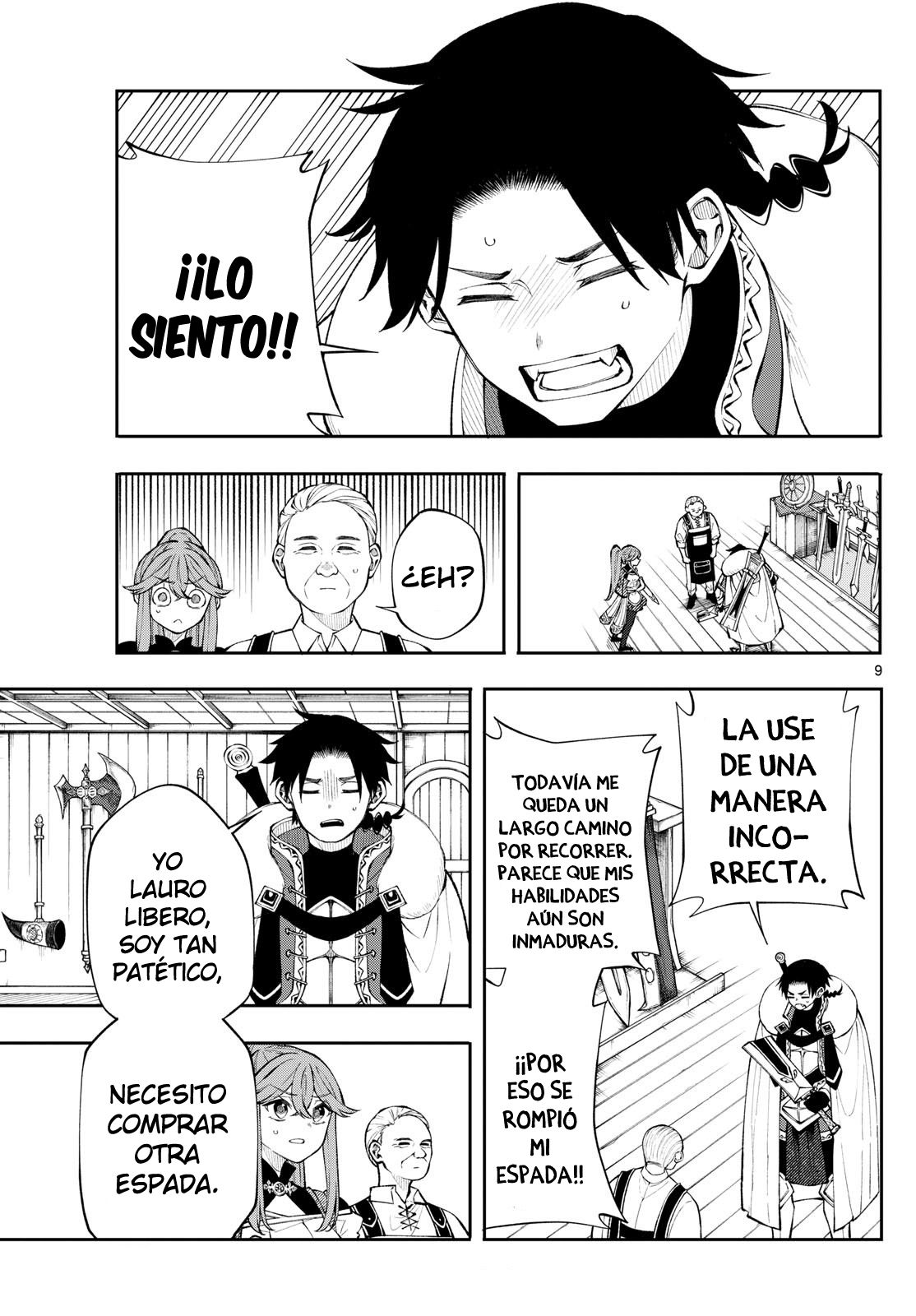 Kaiten no albus Capitulo 11 página 9