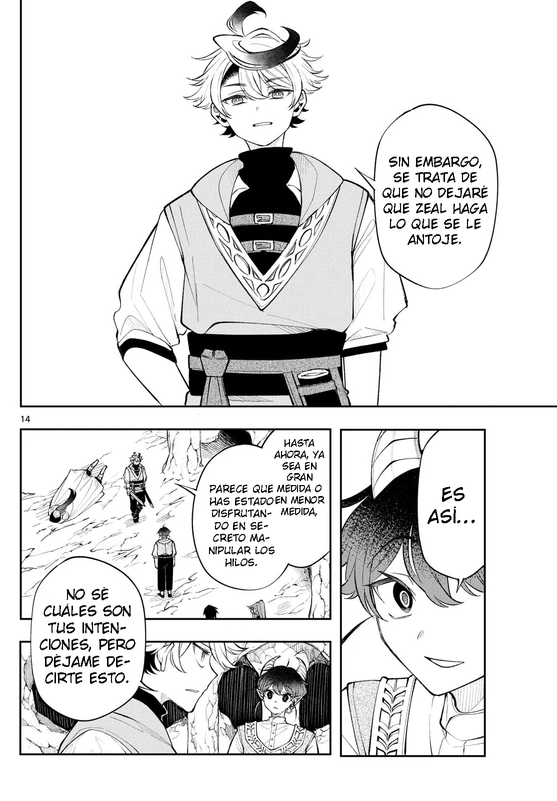 Kaiten no albus Capitulo 19 página 14