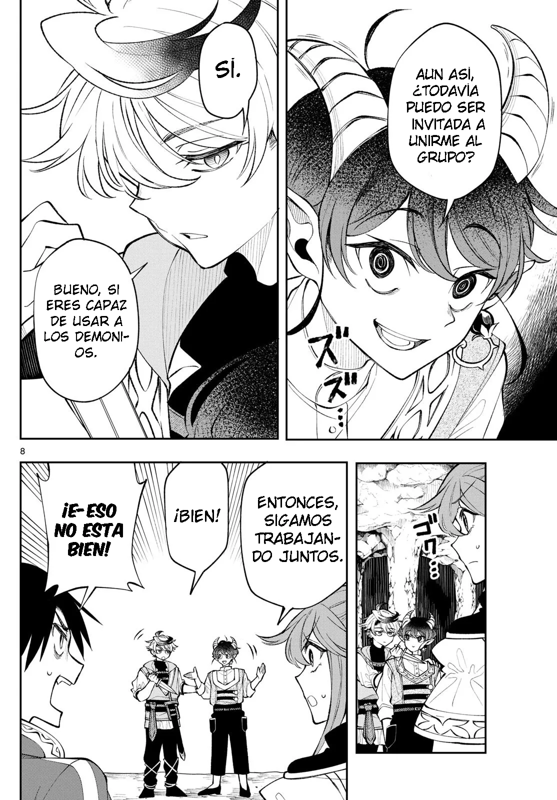 Kaiten no albus Capitulo 19 página 8