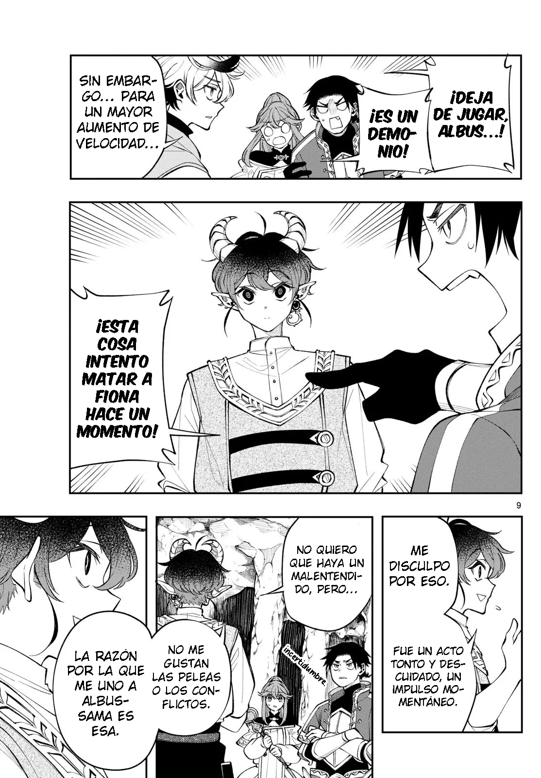 Kaiten no albus Capitulo 19 página 9