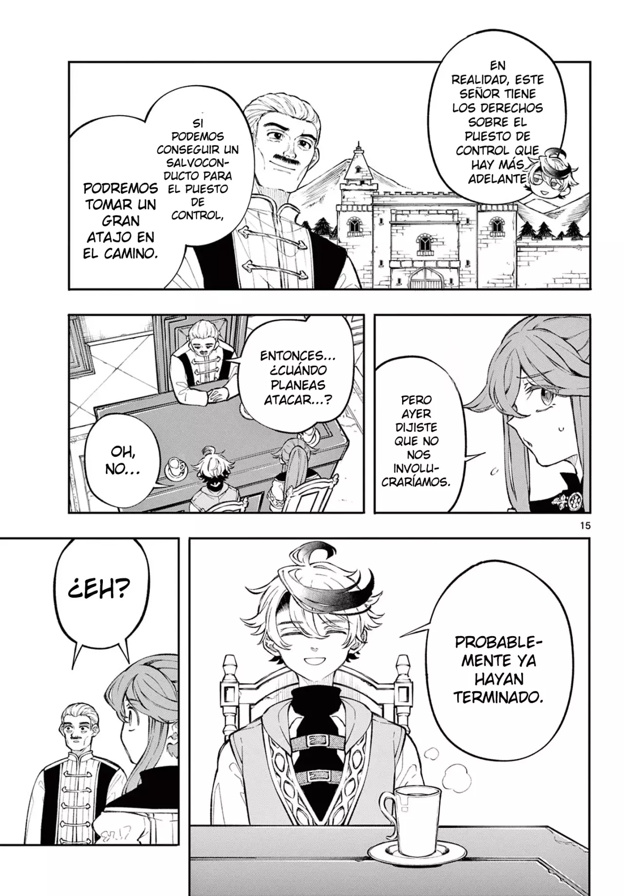 Kaiten no albus Capitulo 2 página 17