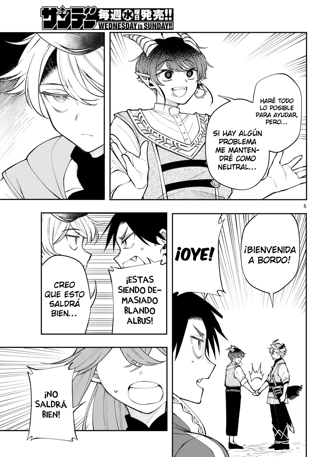 Kaiten no albus Capitulo 21 página 5
