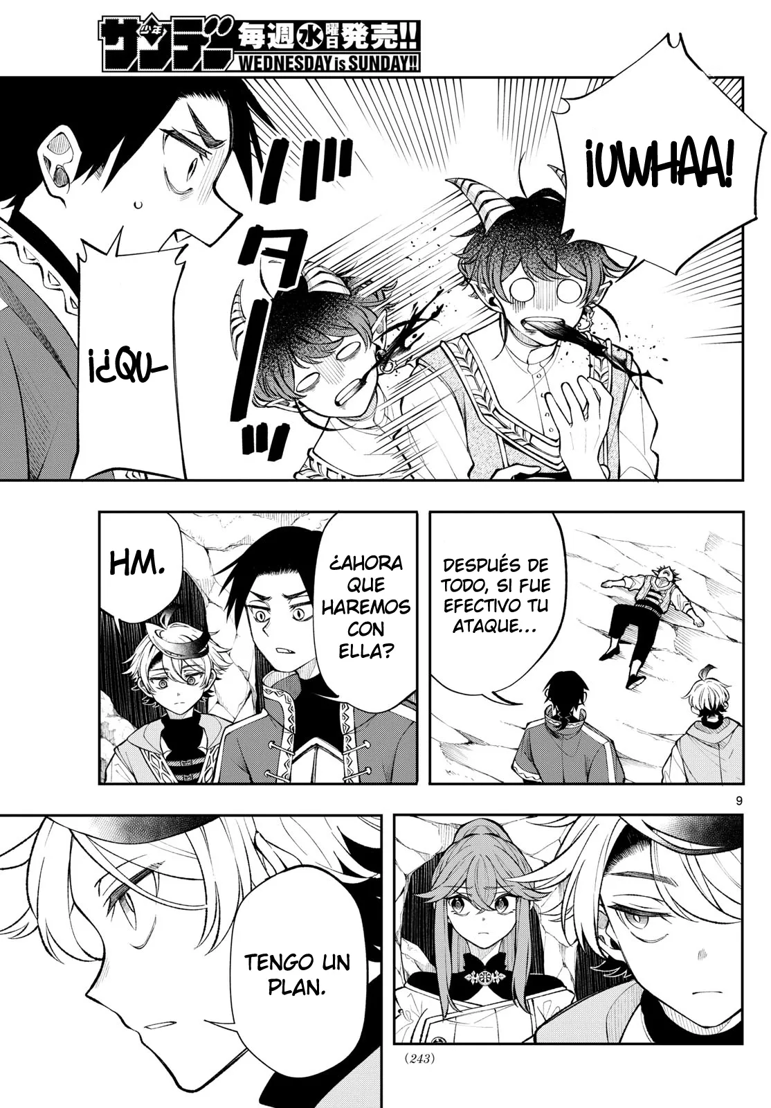 Kaiten no albus Capitulo 21 página 9