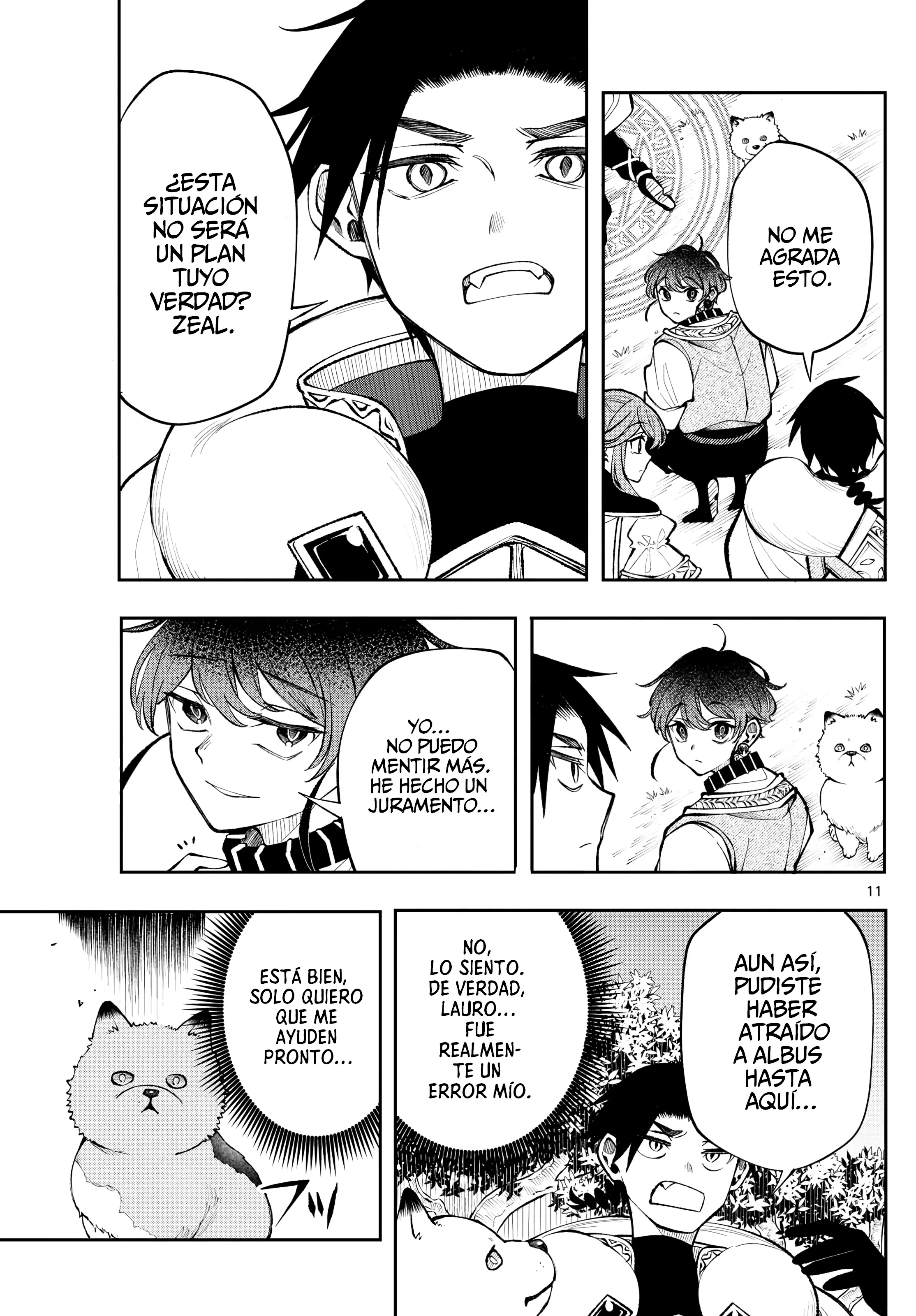 Kaiten no albus Capitulo 22: Vida canina página 11