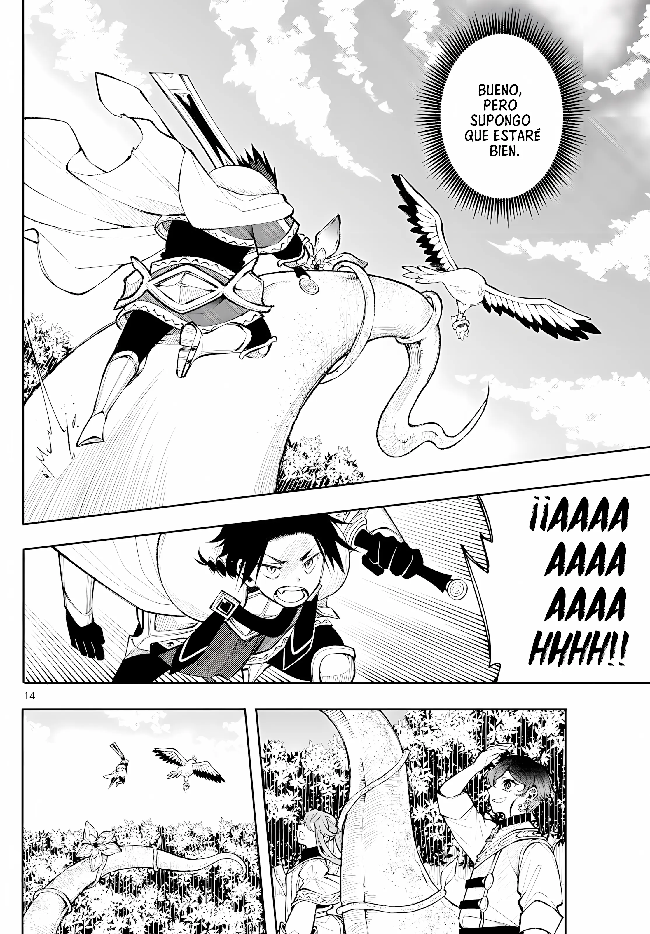 Kaiten no albus Capitulo 22: Vida canina página 14