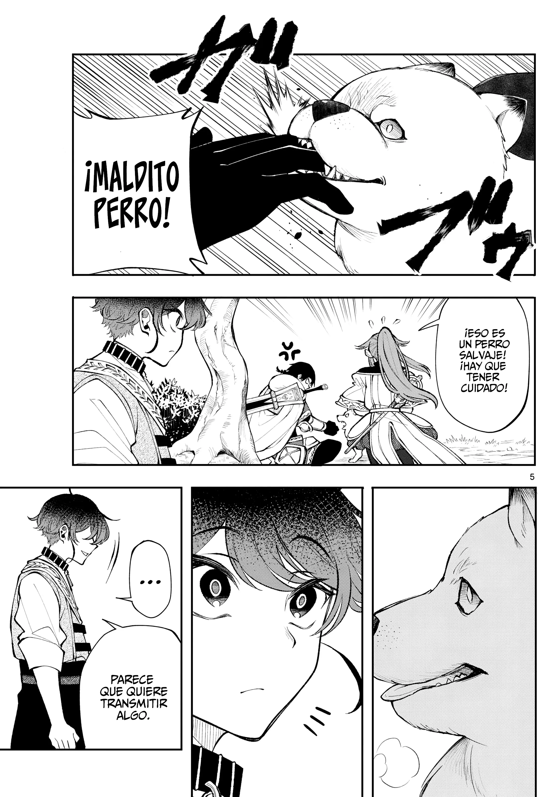 Kaiten no albus Capitulo 22: Vida canina página 5