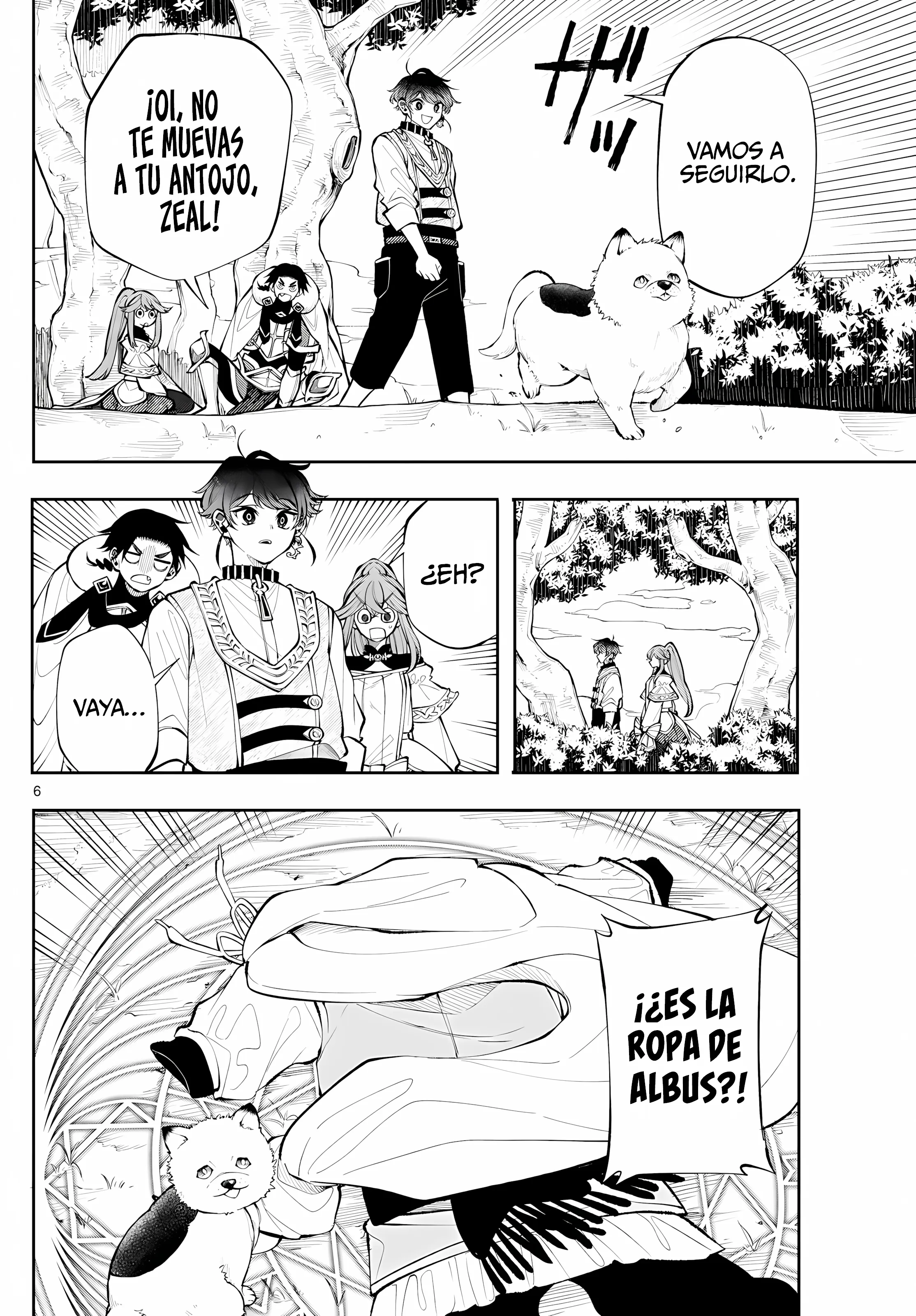 Kaiten no albus Capitulo 22: Vida canina página 6