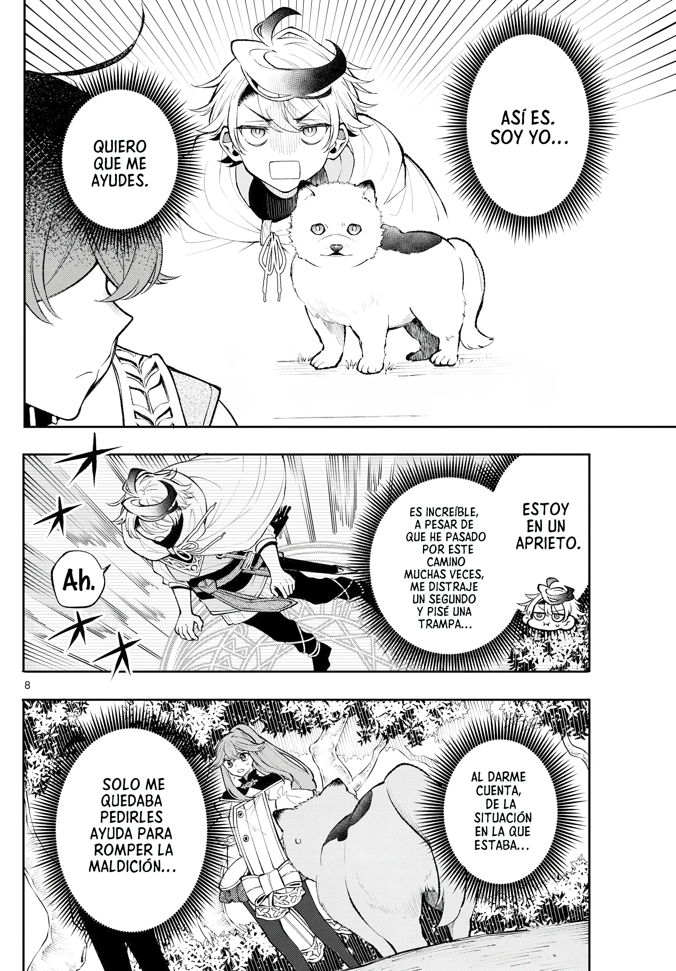 Kaiten no albus Capitulo 22: Vida canina página 8
