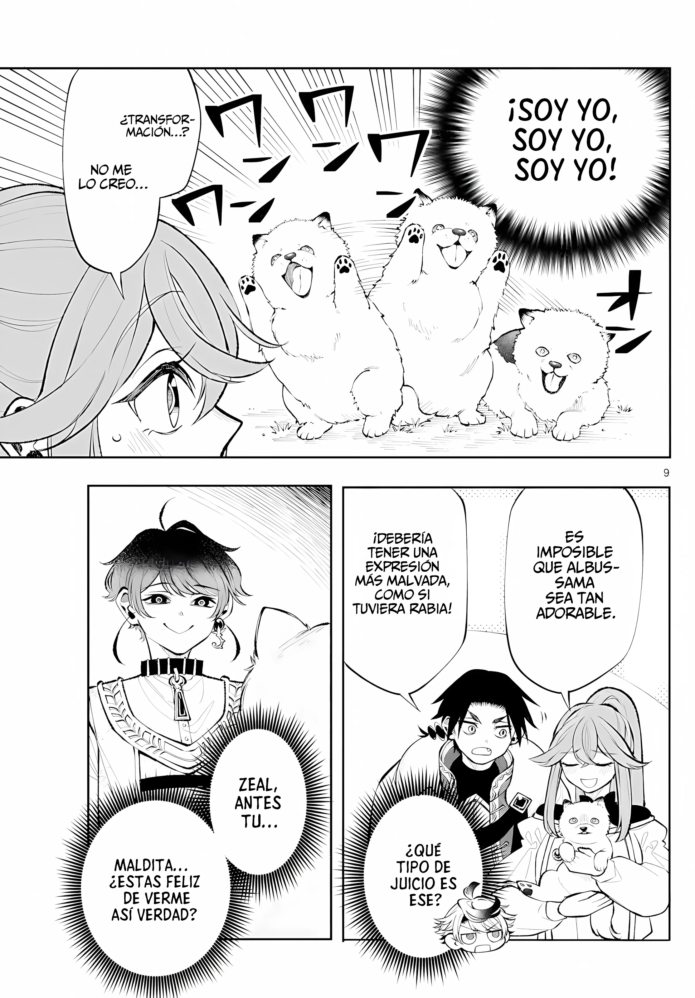 Kaiten no albus Capitulo 22: Vida canina página 9