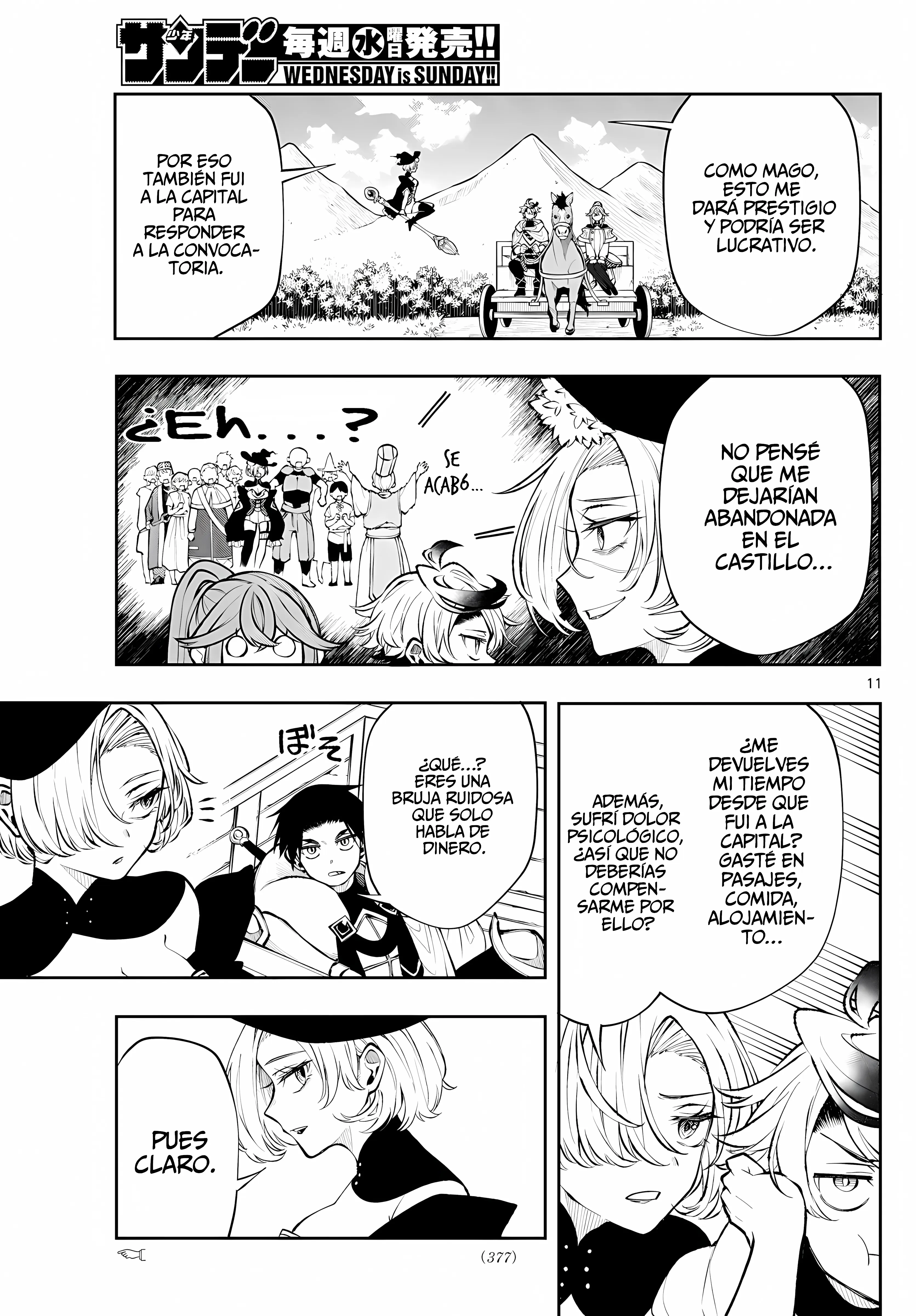 Kaiten no albus Capitulo 23: Hechicera. página 12