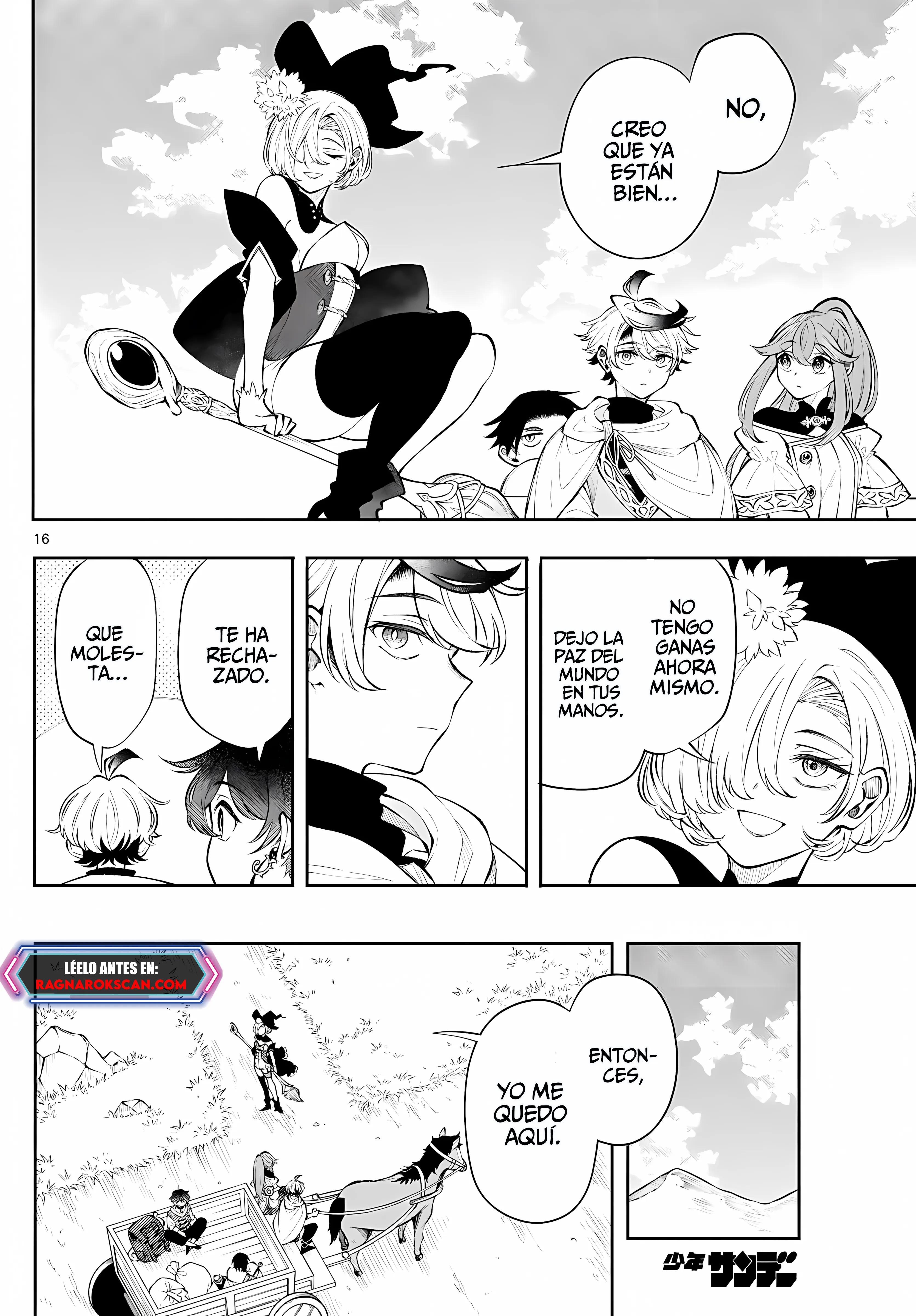 Kaiten no albus Capitulo 23: Hechicera. página 17