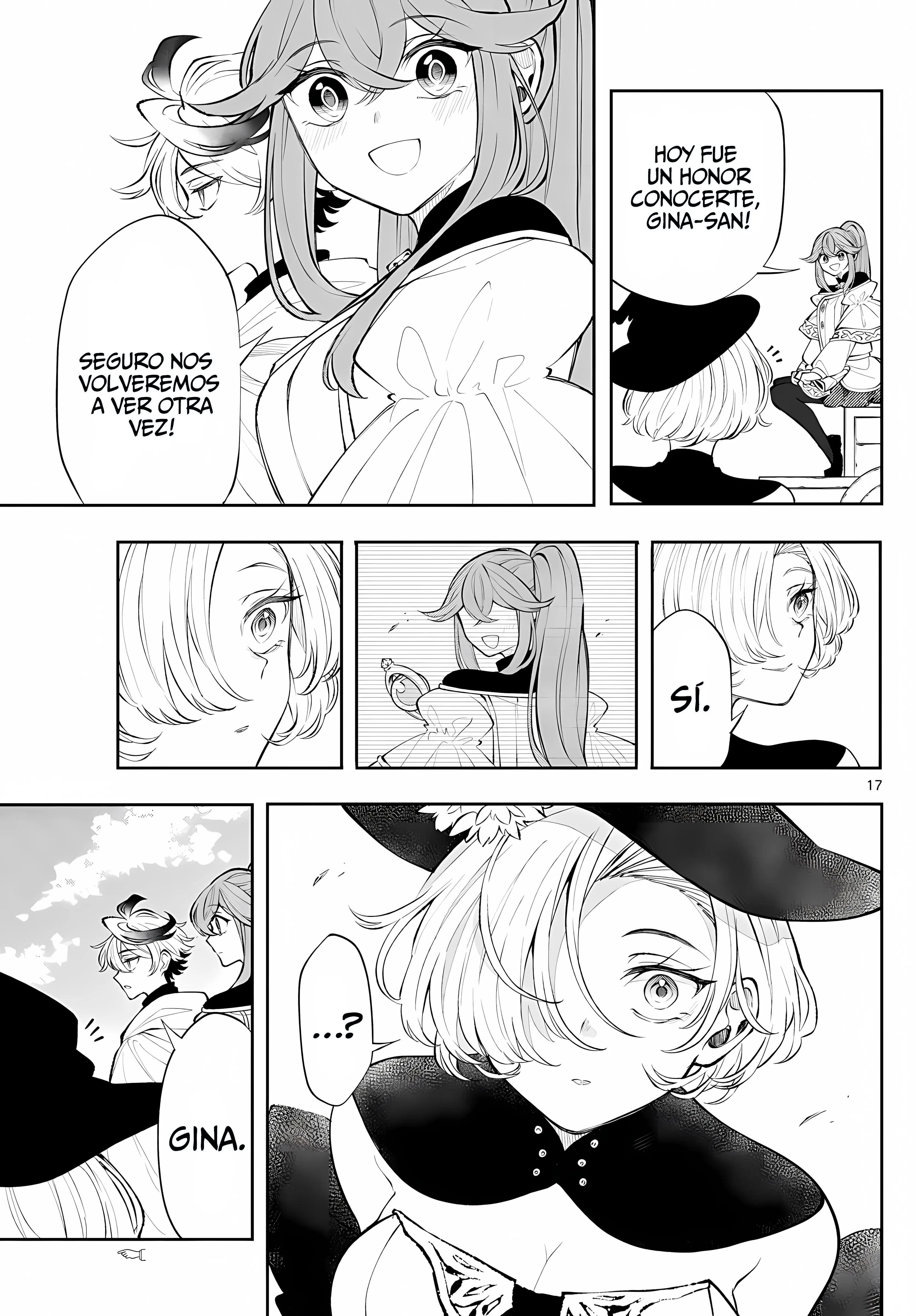 Kaiten no albus Capitulo 23: Hechicera. página 18