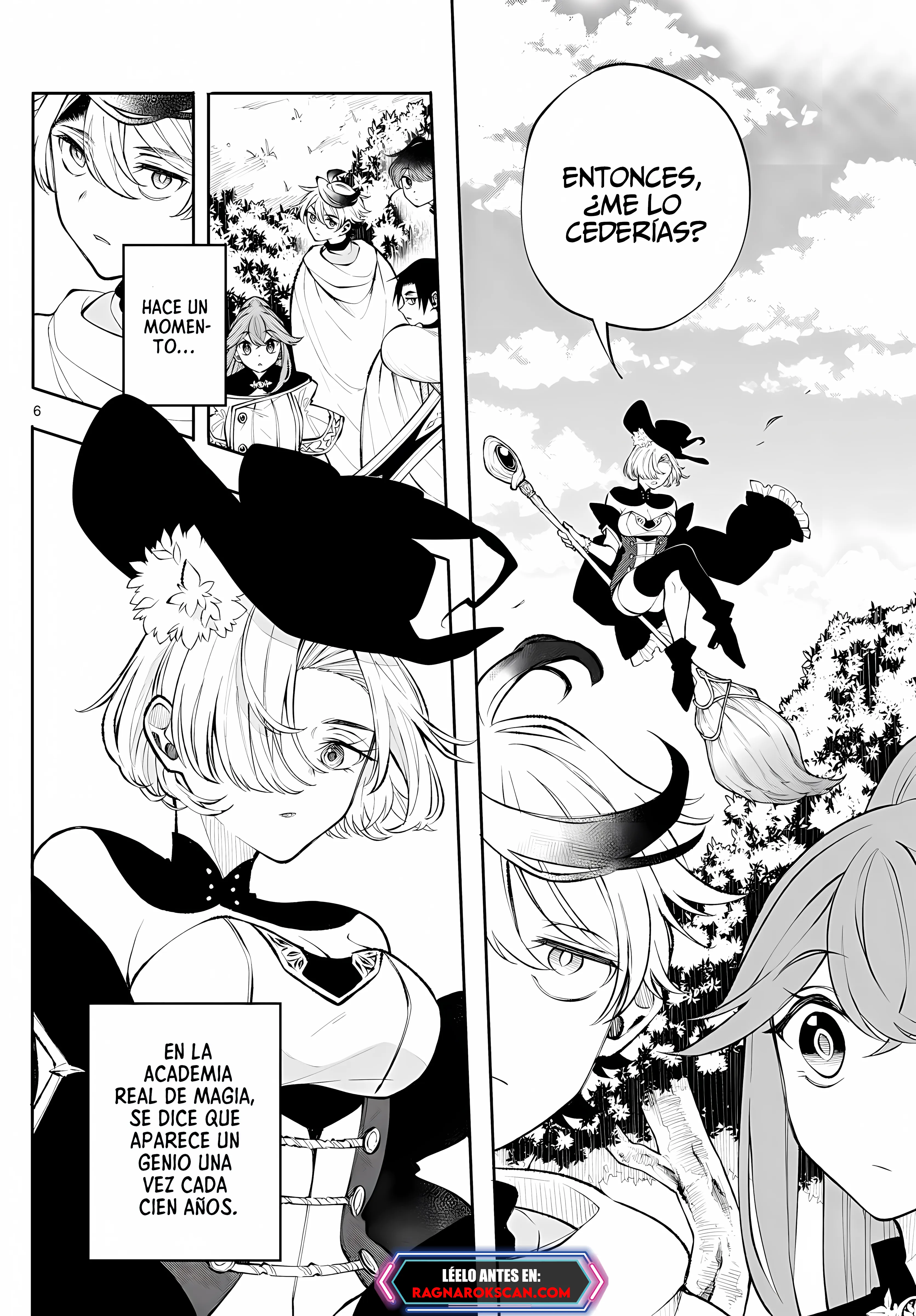 Kaiten no albus Capitulo 23: Hechicera. página 7