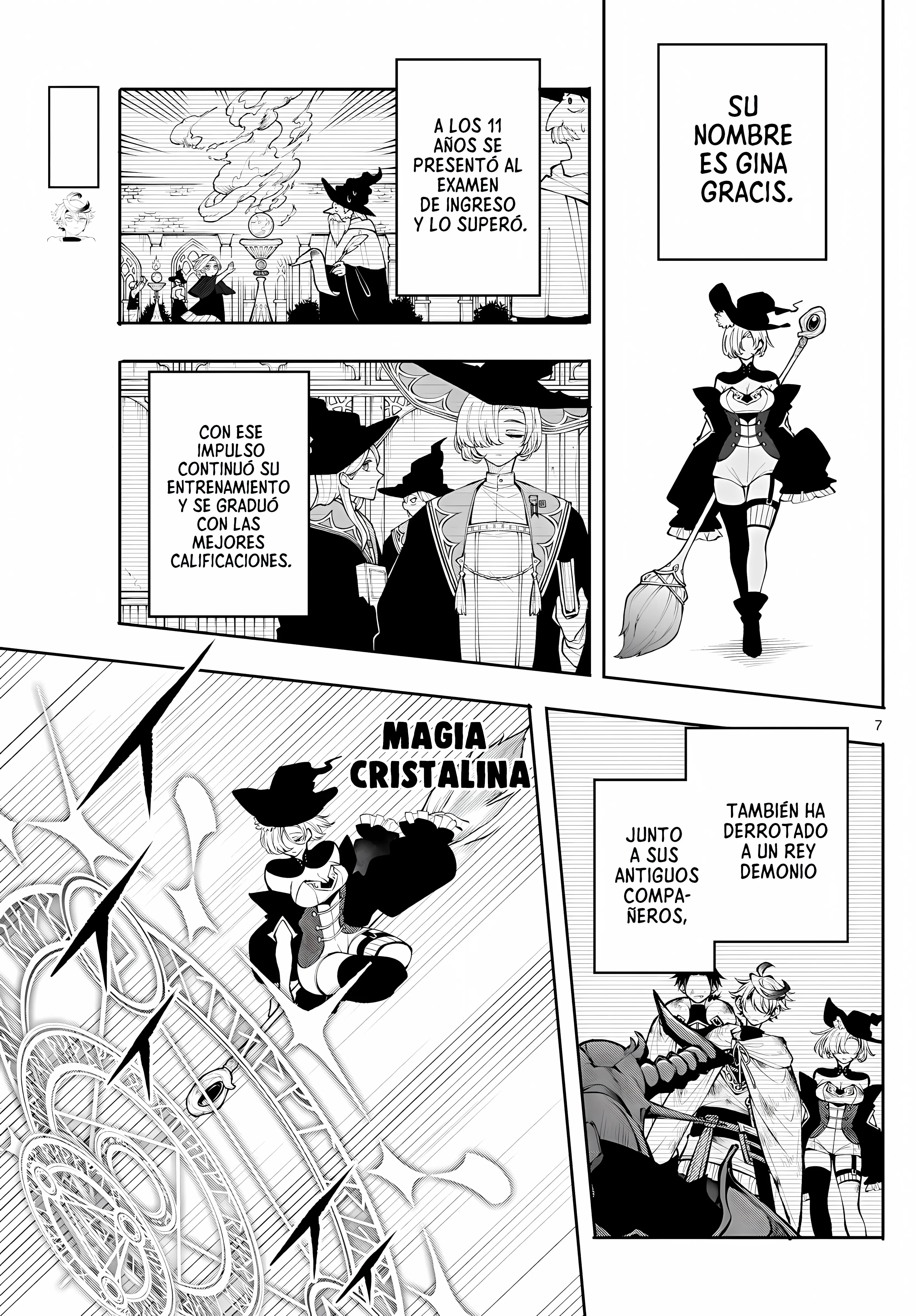 Kaiten no albus Capitulo 23: Hechicera. página 8