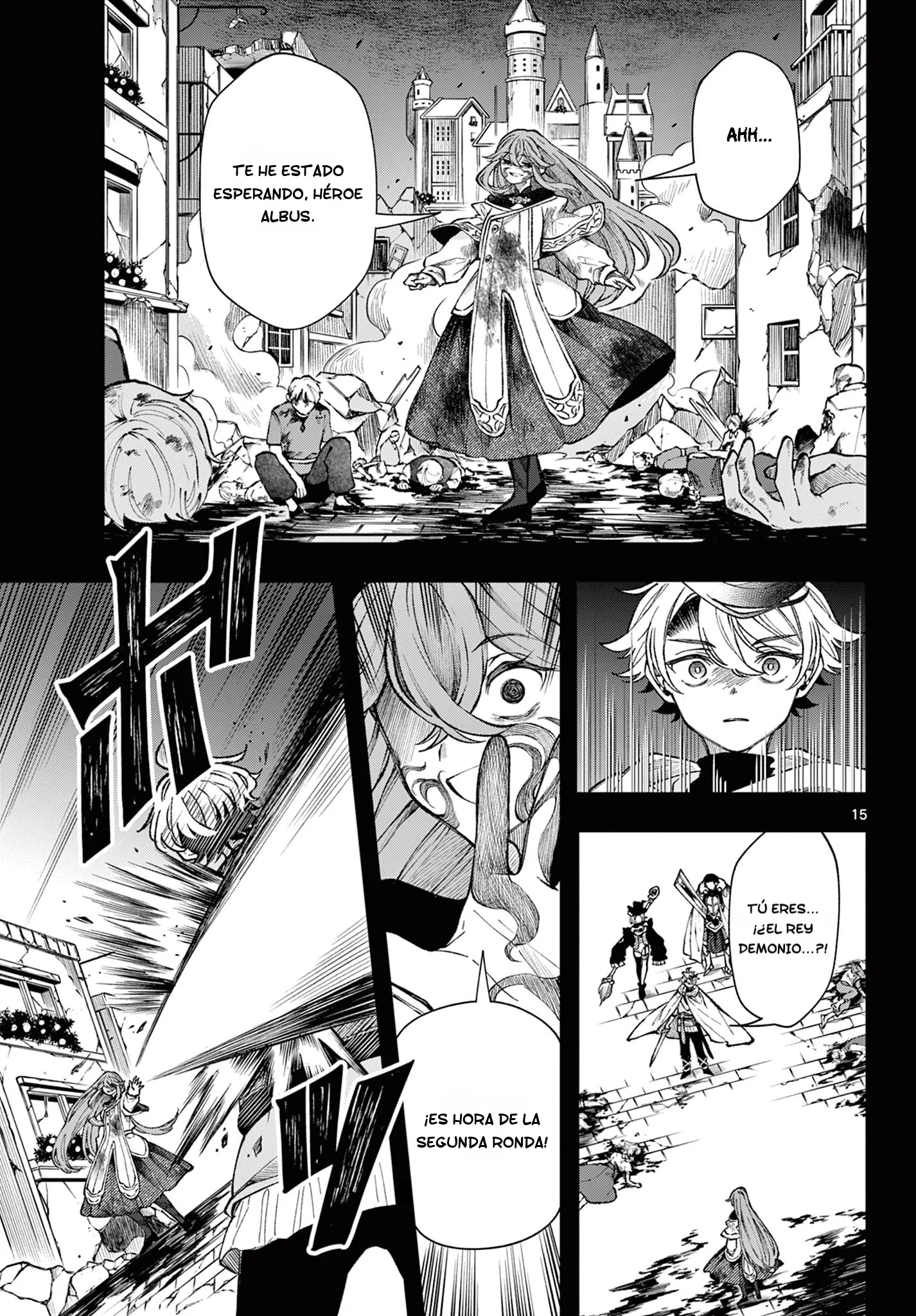 Kaiten no albus Capitulo 27 página 17