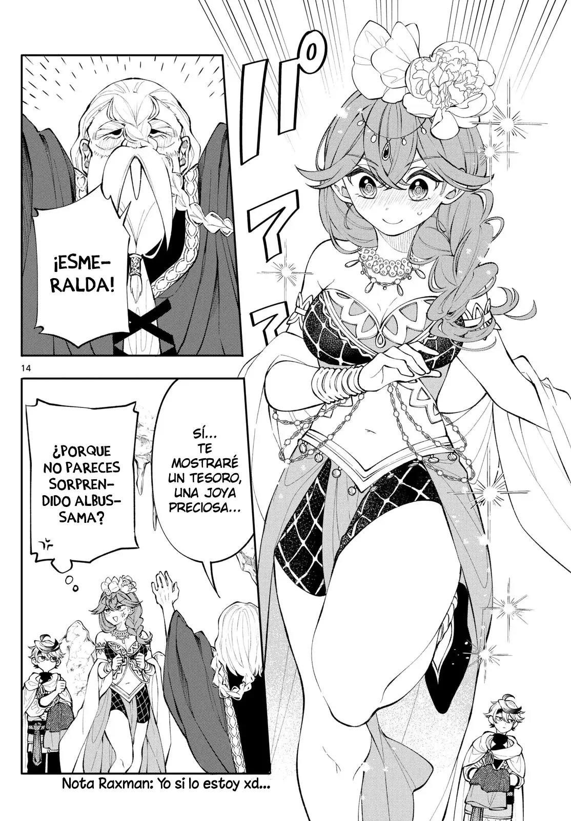 Kaiten no albus Capitulo 4 página 15