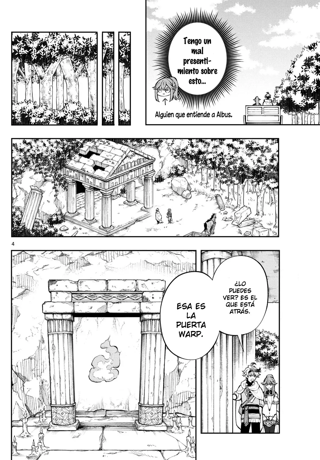 Kaiten no albus Capitulo 4 página 5