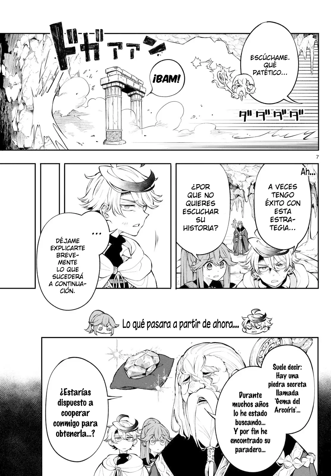 Kaiten no albus Capitulo 4 página 8